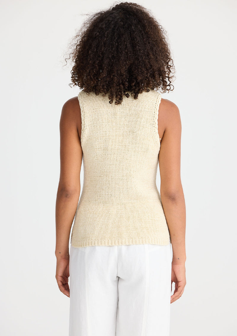 Shanty Saffron Knit Tank