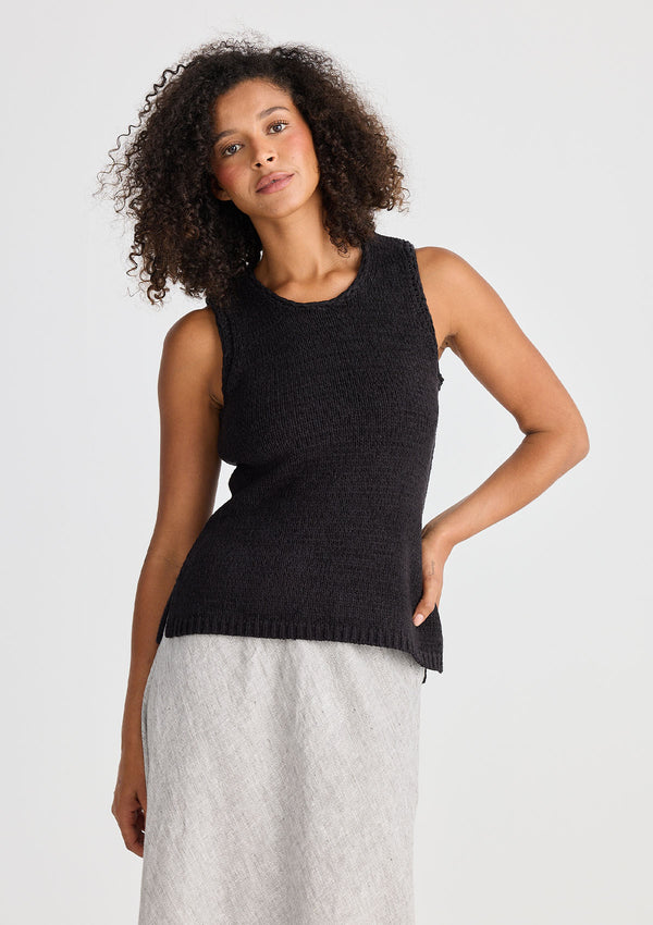 Shanty Saffron Knit Tank