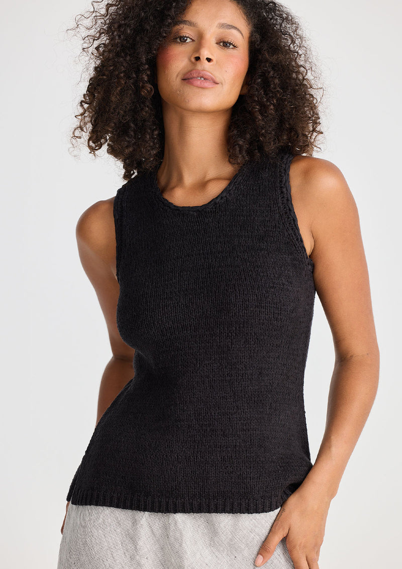 Shanty Saffron Knit Tank
