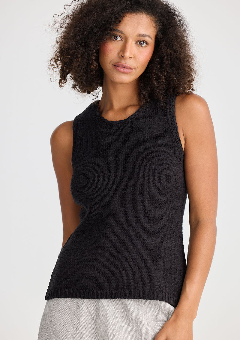 Shanty Saffron Knit Tank