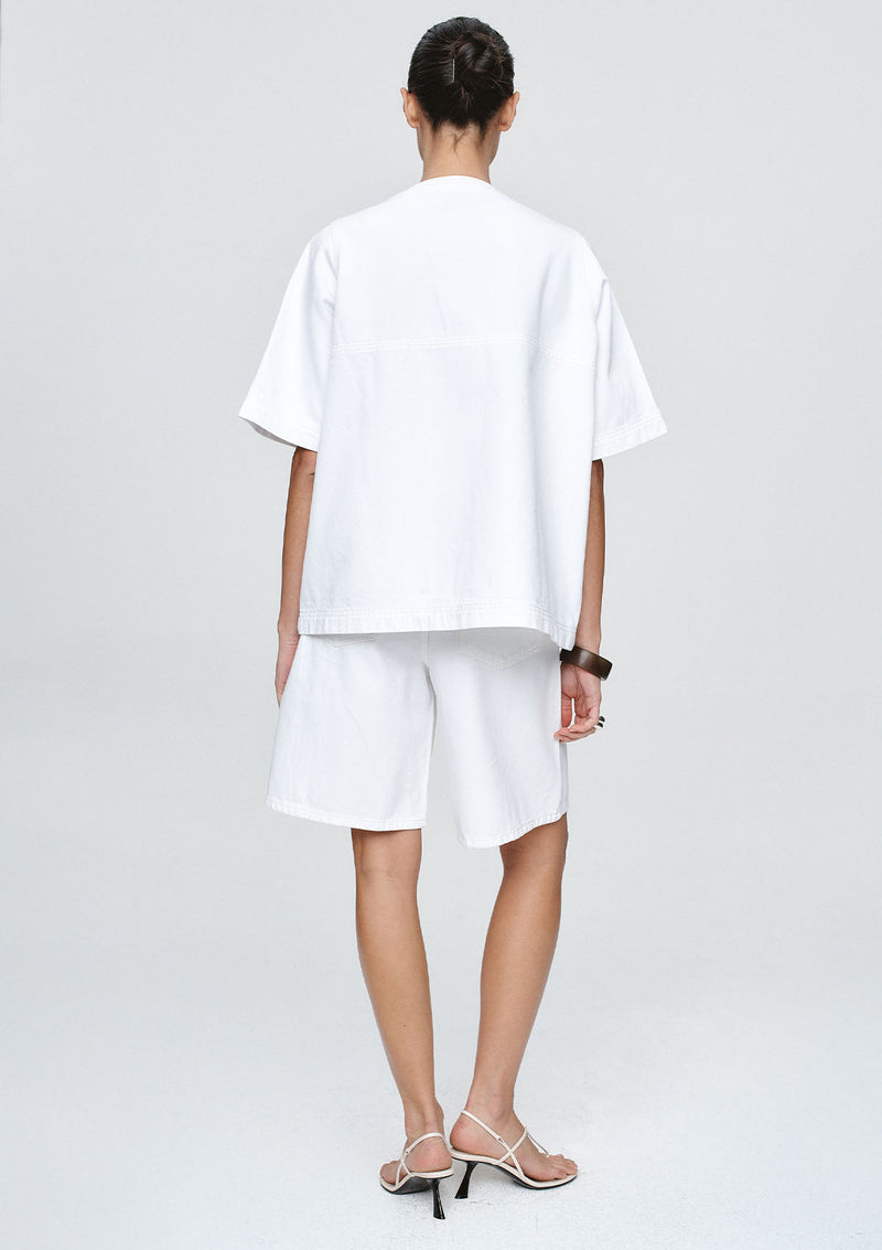 Marle Short Sleeve Seam Shirt