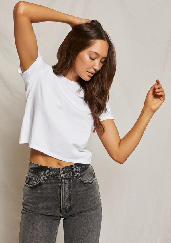 Perfect White Tee Springsteen Supima Cotton Baby Tee