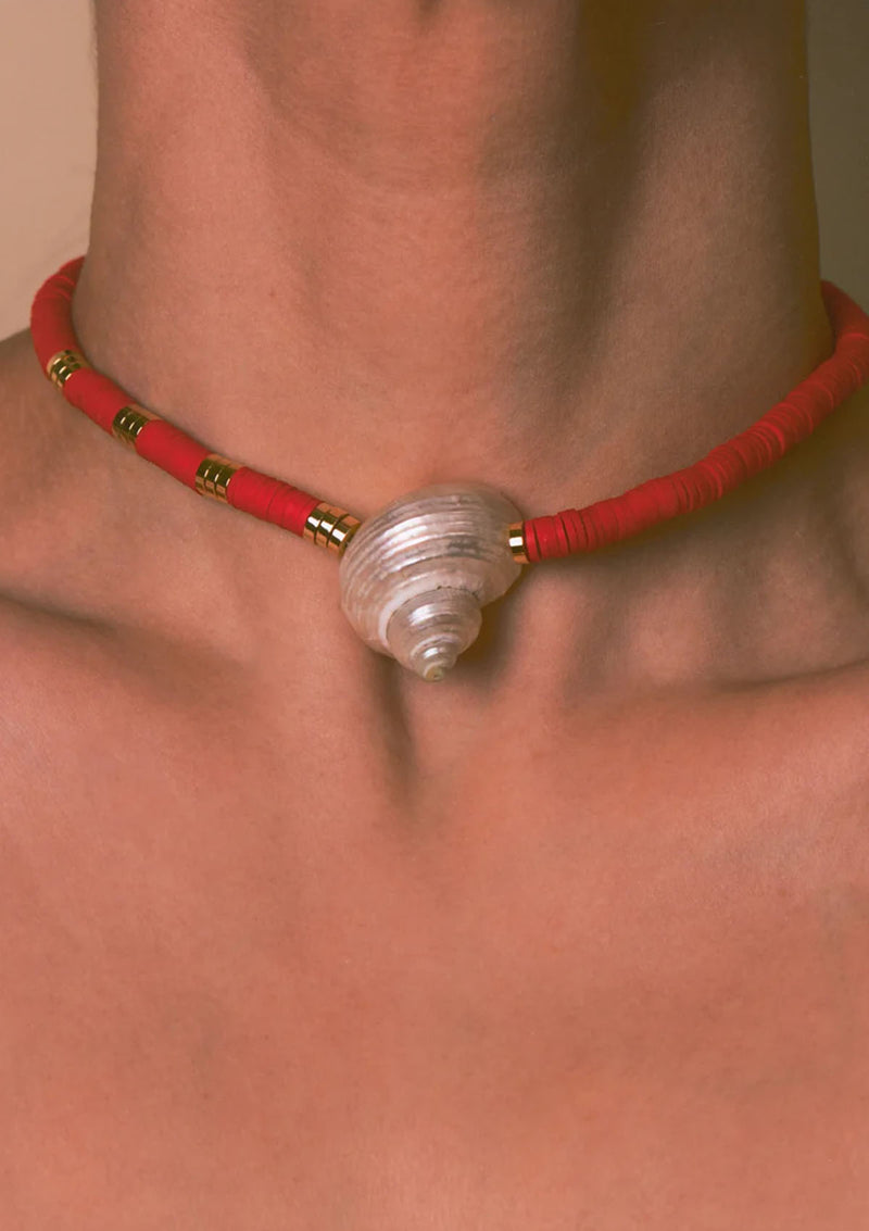 LUV AJ The Formentera Shell Necklace