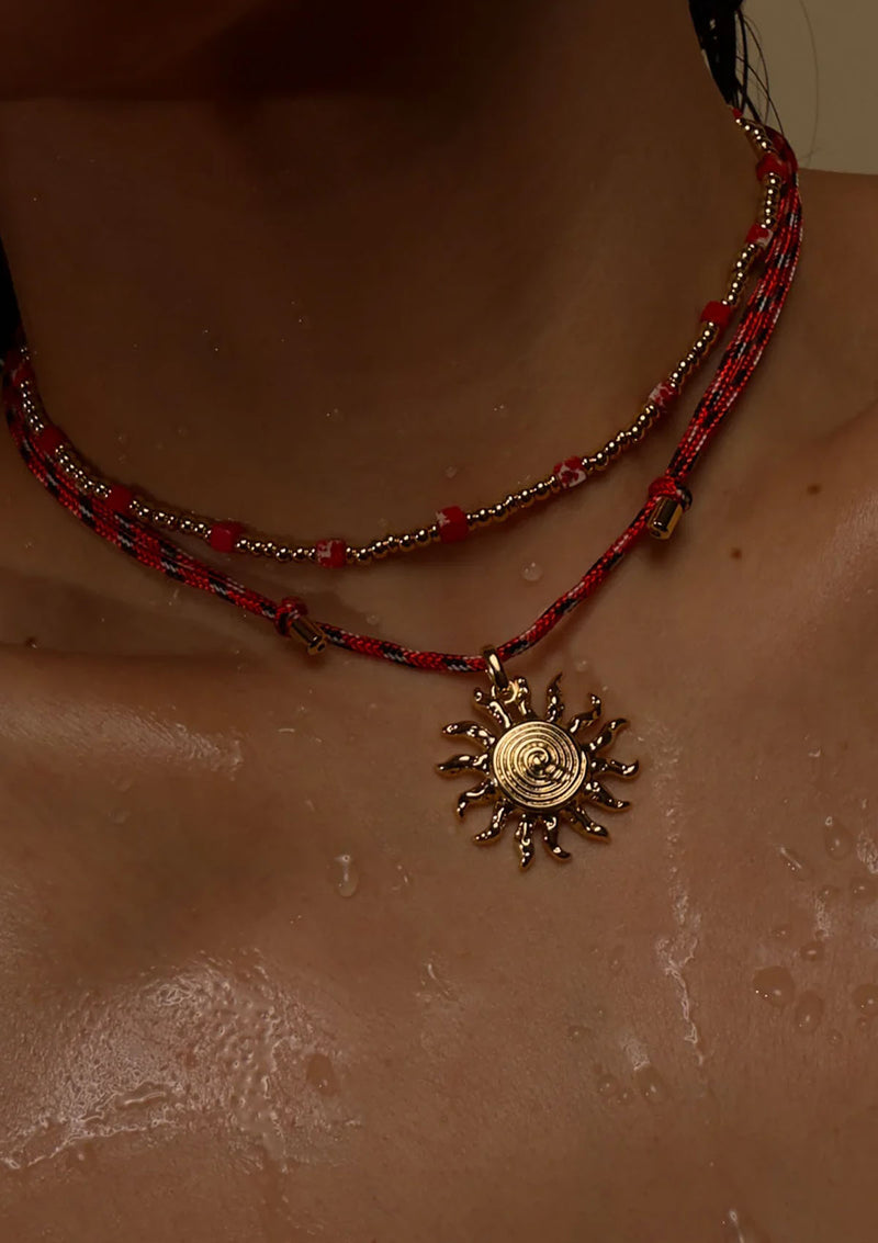 LUV AJ The Ibiza Sun Necklace