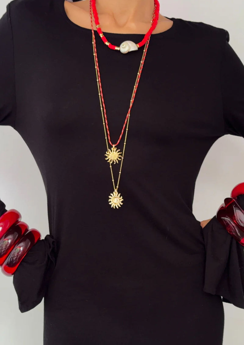 LUV AJ The Ibiza Sun Necklace