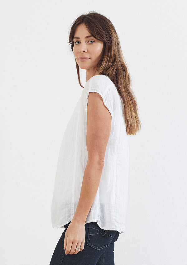 CP Shades Lena Linen Top