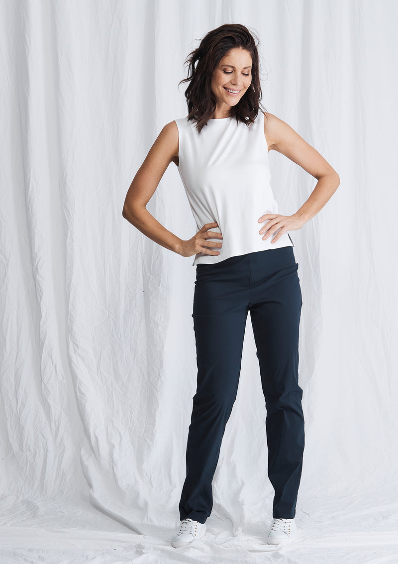 Mela Purdie Microprene Straight Pant