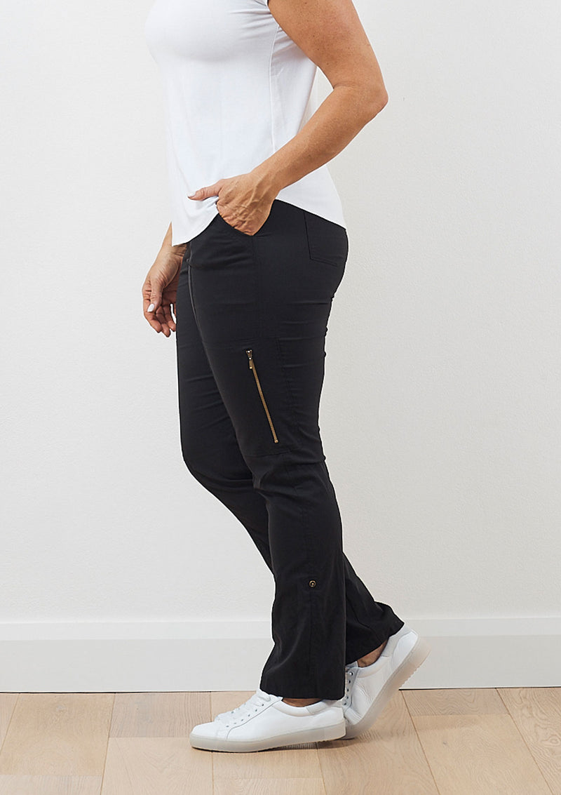 Mela Purdie Curve Microprene Zip Cargo