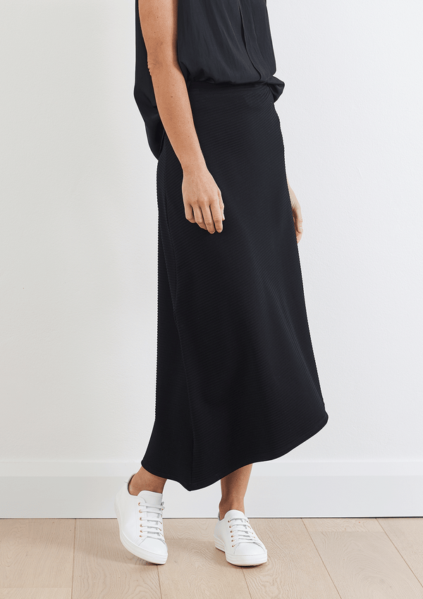 Mela Purdie Ridge Knit Oblique Skirt