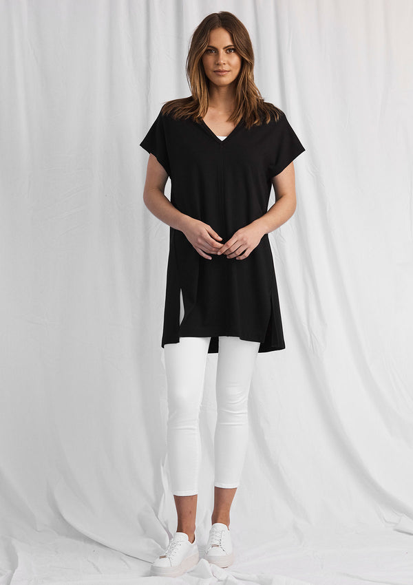 Mela Purdie Compact Knit Wedge Tunic