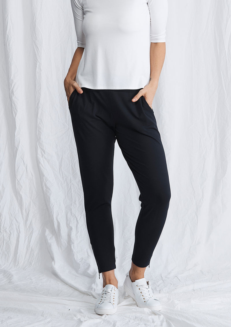 Mela Purdie Matte Jersey Zip Stiletto Pant