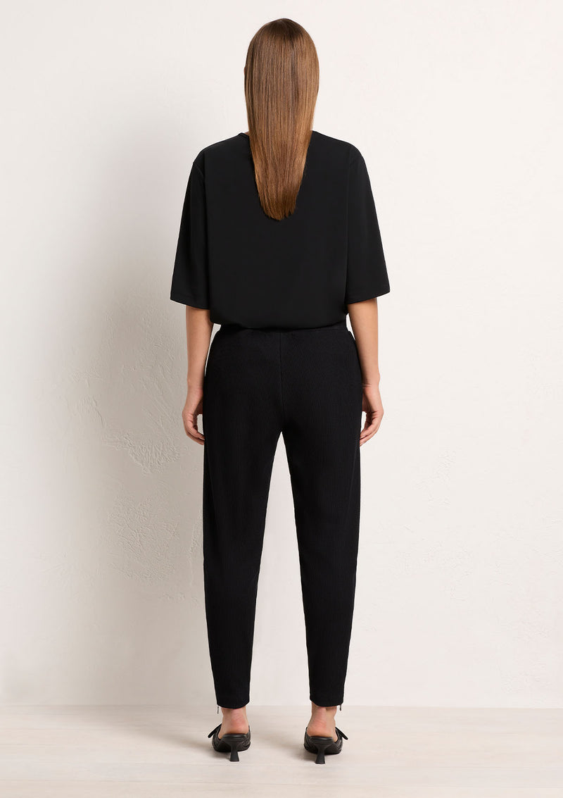 Mela Purdie Furrow Knit Zip Stiletto Pant