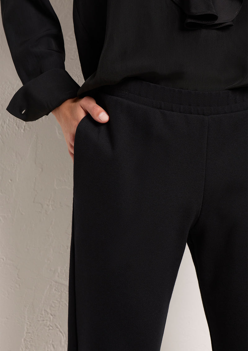 Mela Purdie Polished Ponte Zip Stiletto Pant