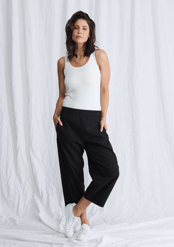 Mela Purdie Microprene Cropped Tuscan Pant