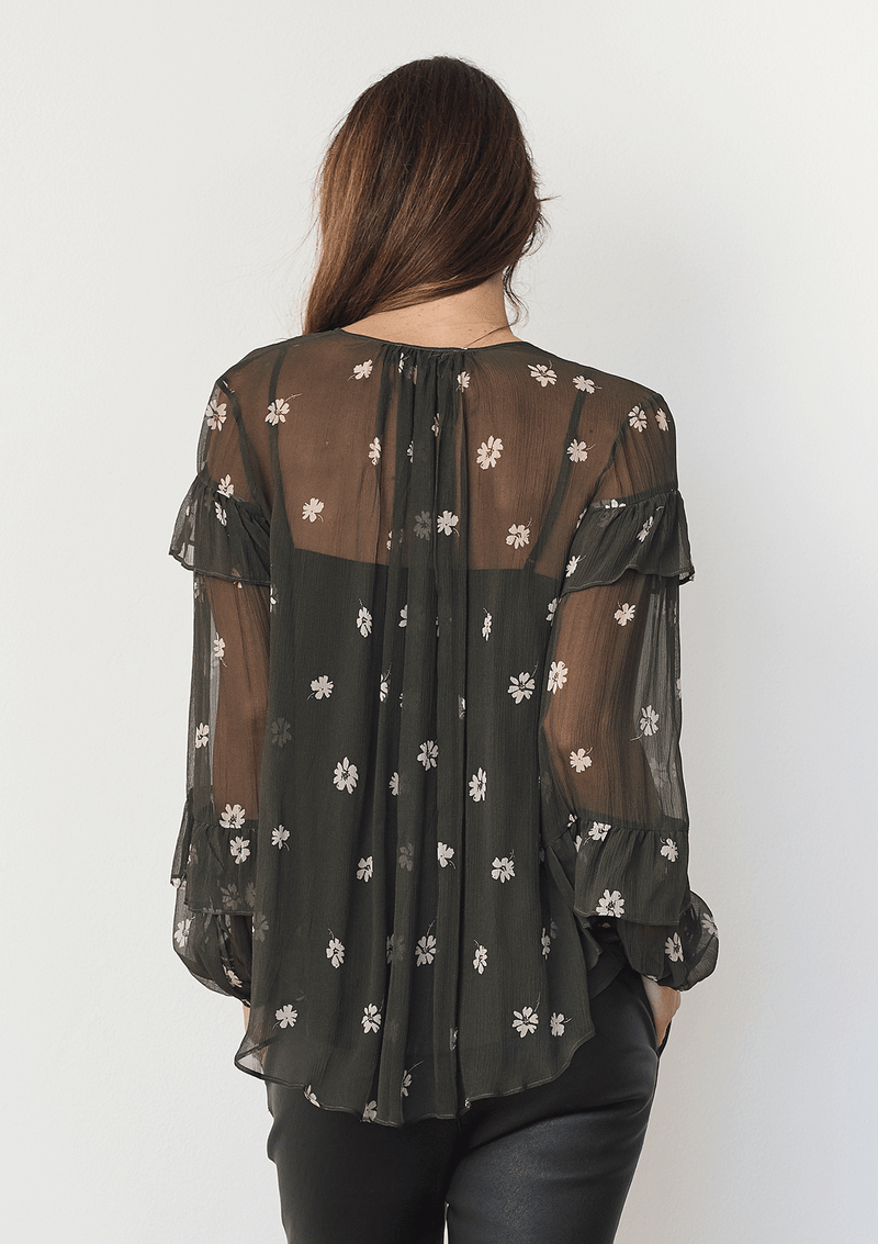 Luxe Deluxe All For You L/S Blouse W Cami