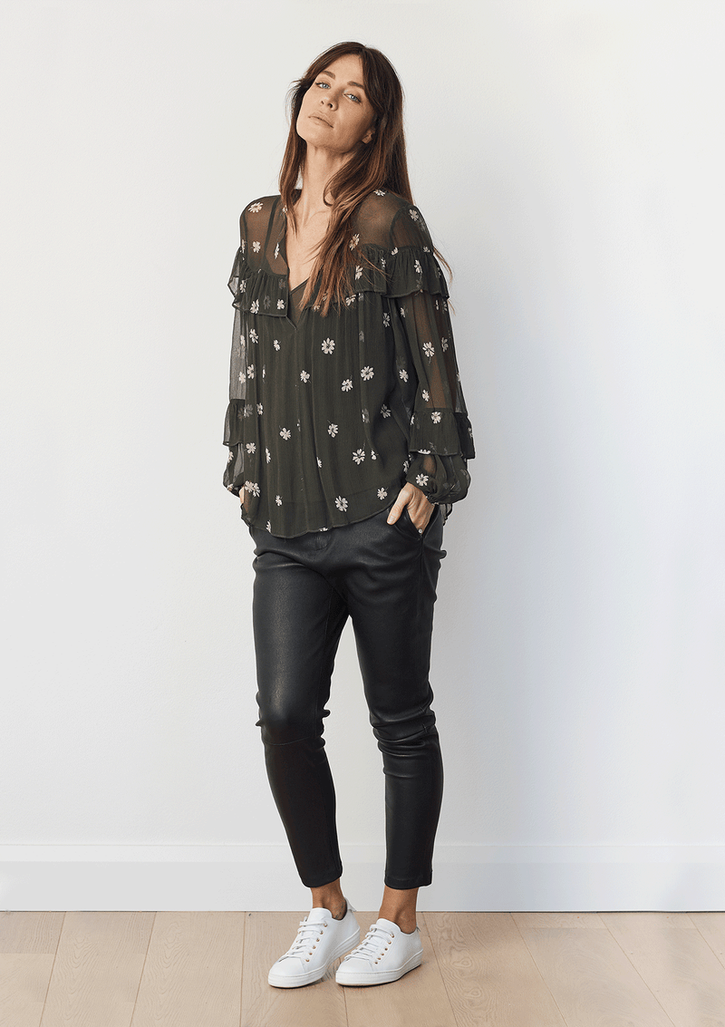 Luxe Deluxe All For You L/S Blouse W Cami