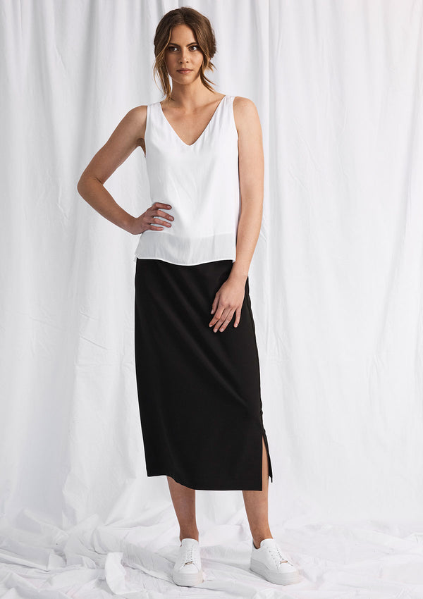 Mela Purdie Reflex Split Pencil Skirt