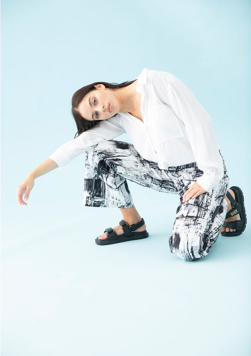 Mela Purdie Stretch Twill Walker Pant