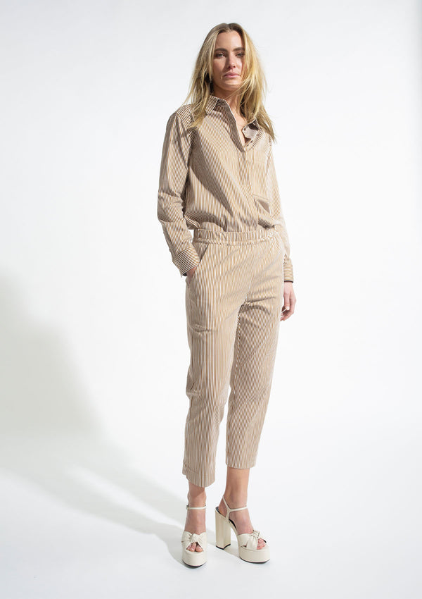 Mela Purdie Harvard Stripe Popilene Fatigue Pant