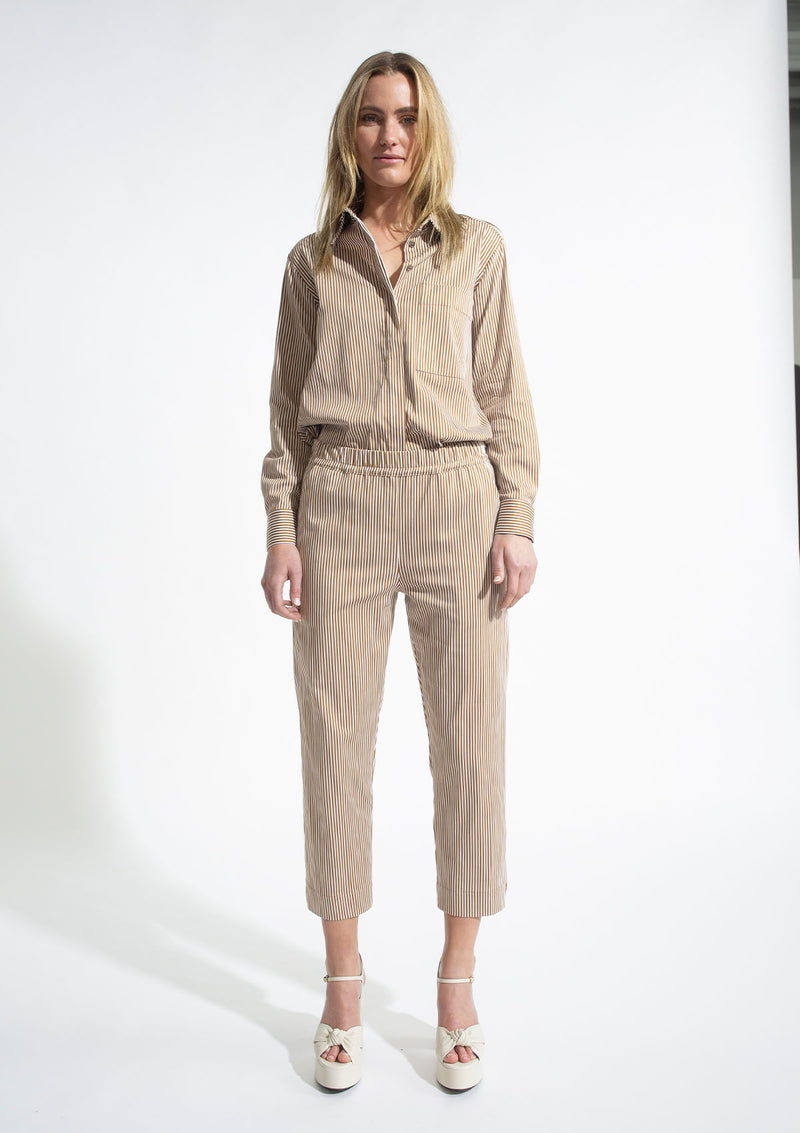 Mela Purdie Harvard Stripe Popilene Fatigue Pant