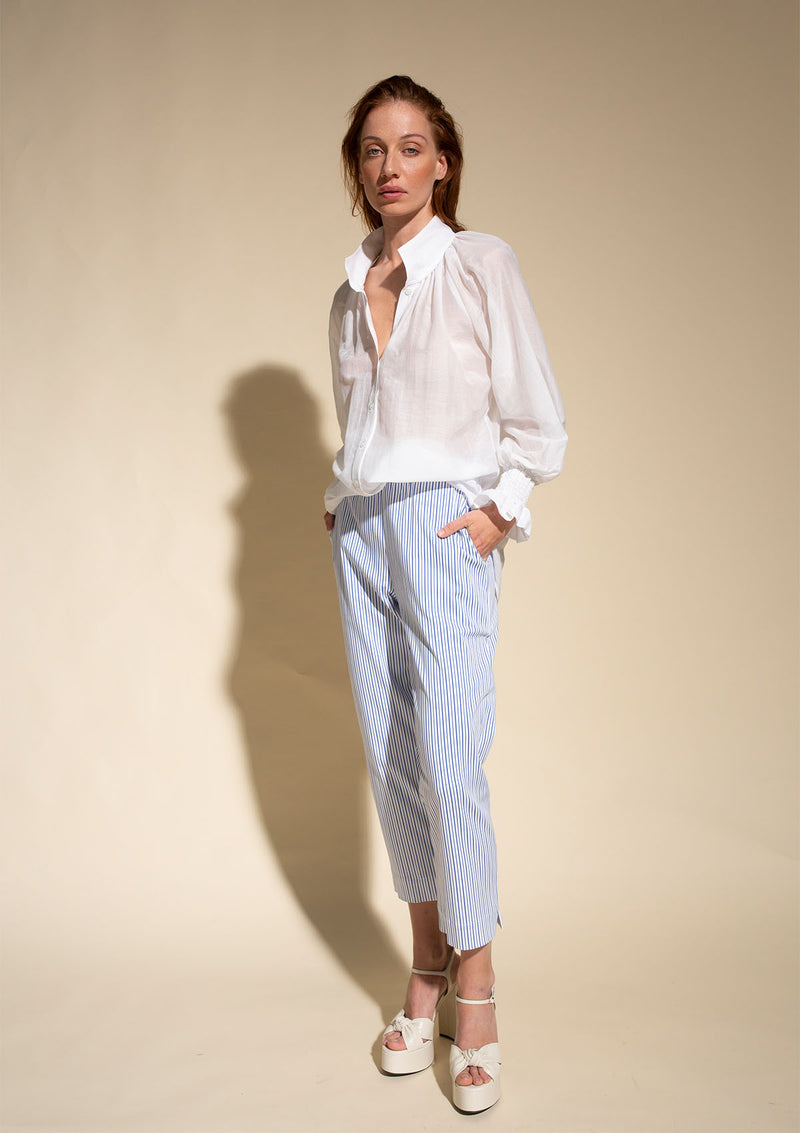 Mela Purdie Pencil Stripe Popilene Fatigue Pant