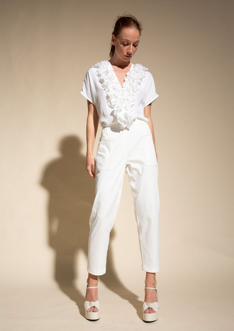 Mela Purdie Stretch Chintz Suit Pant