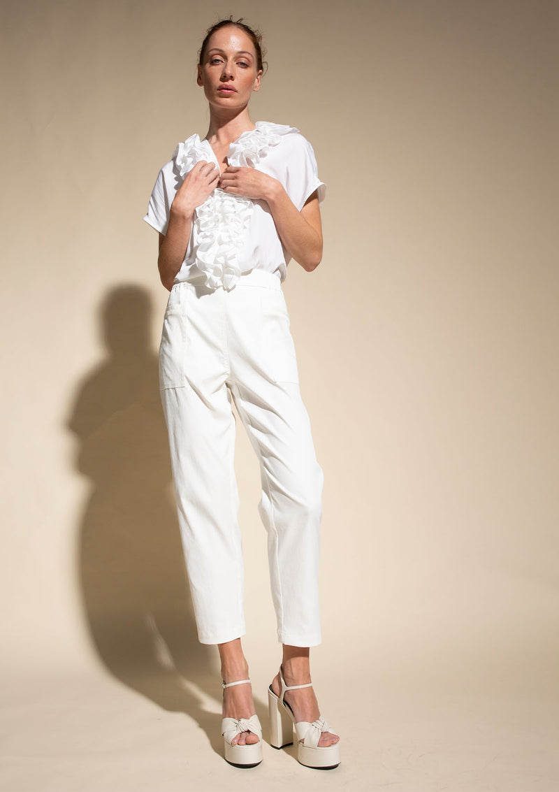 Mela Purdie Stretch Chintz Suit Pant