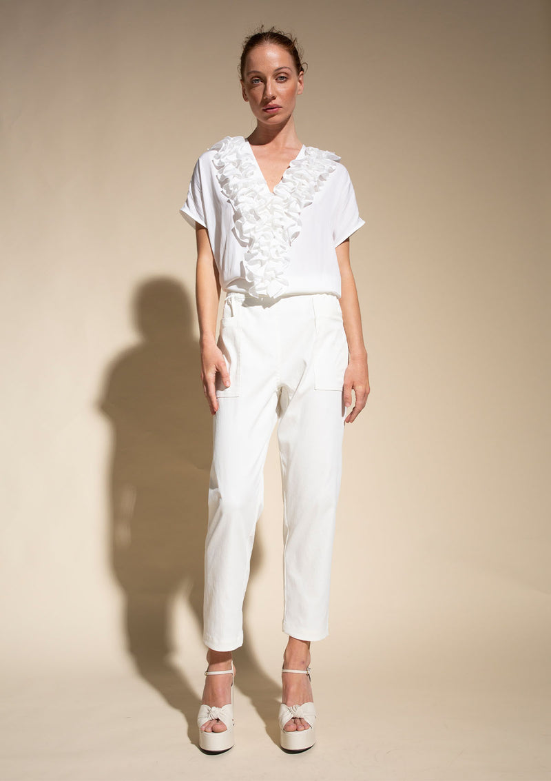 Mela Purdie Stretch Chintz Suit Pant