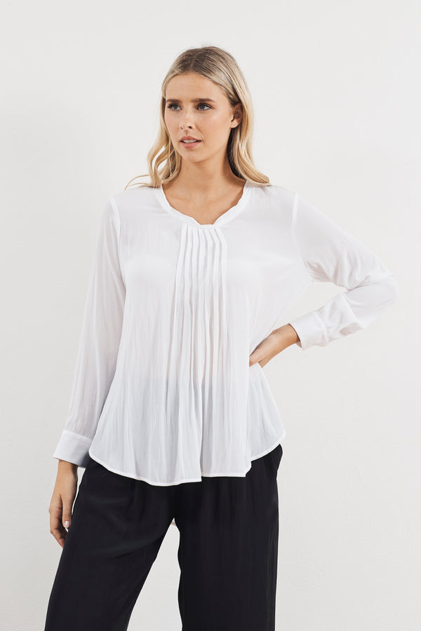 Mela Purdie Micro Pleat Blouse