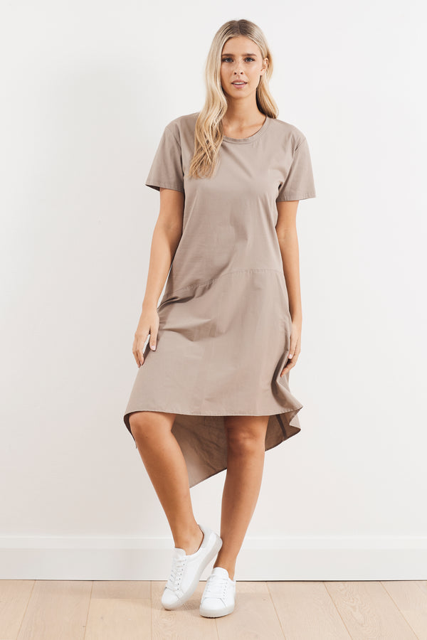 Mela Purdie Microprene Angle T Dress