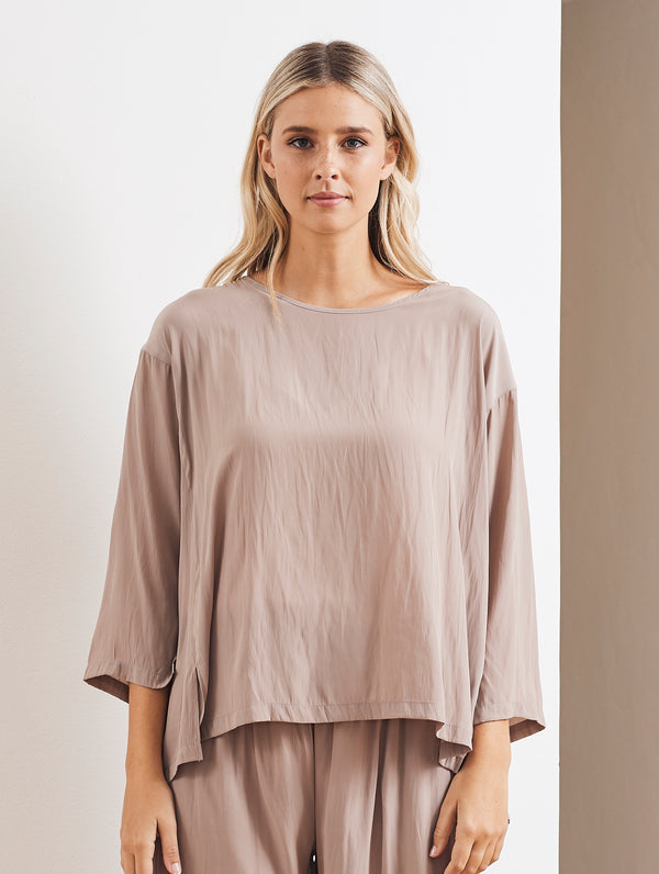 Mela Purdie Macro-Mousseline Tuscan Top