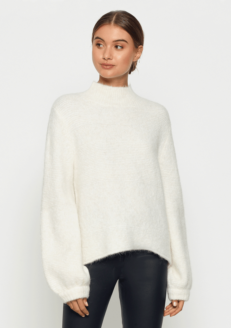Luxe Deluxe Off Duty Cocoon Sleeve Sweater