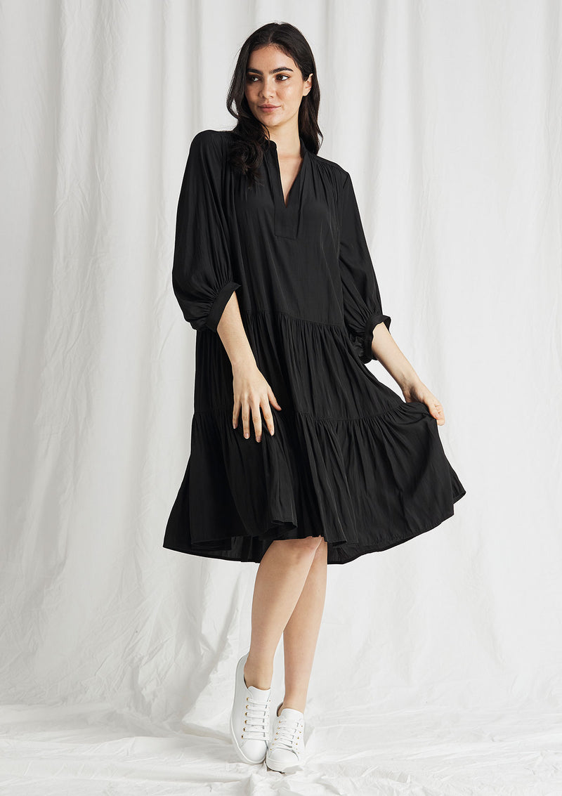 Mela Purdie Macro-Mousseline Moroccan Midi Dress