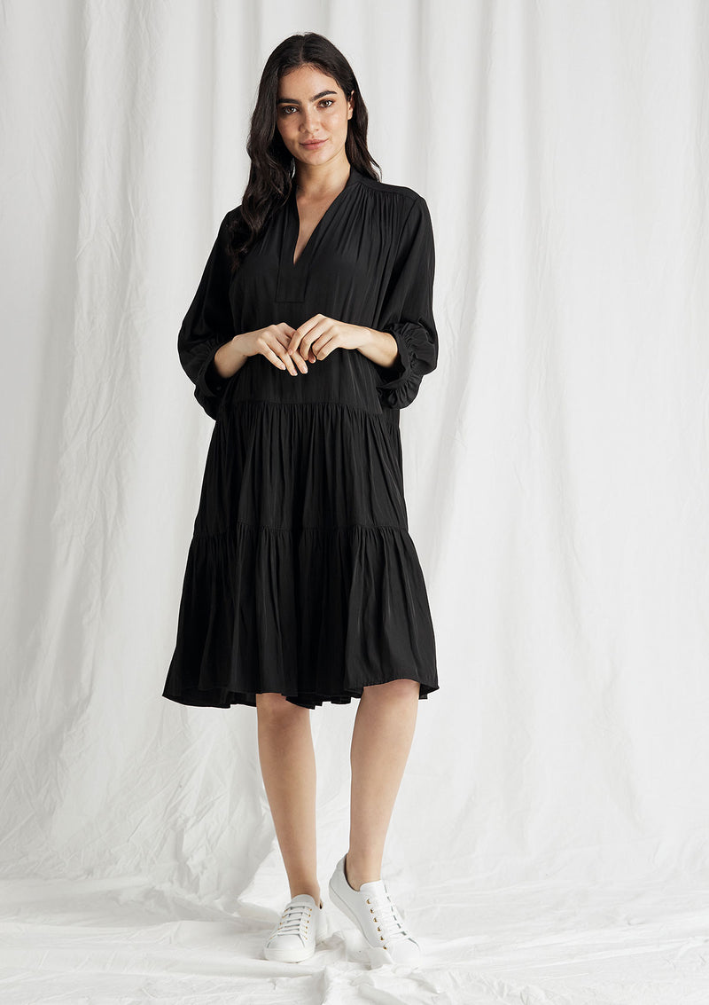 Mela Purdie Macro-Mousseline Moroccan Midi Dress