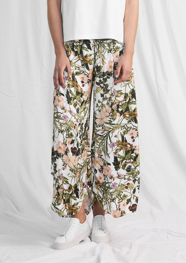Mela Purdie Passion Vine Print Crescent Pant