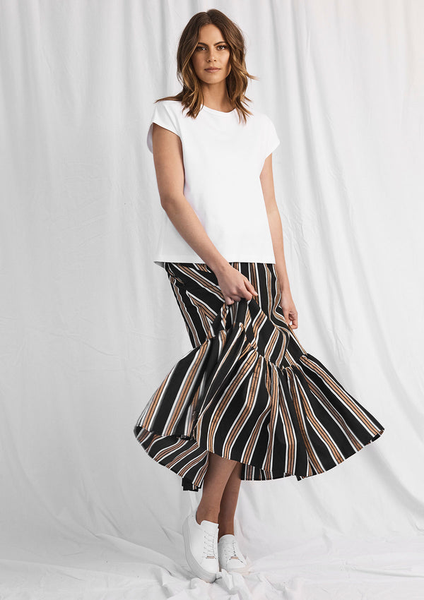 Mela Purdie Mumbai Stripe Mumbai Skirt