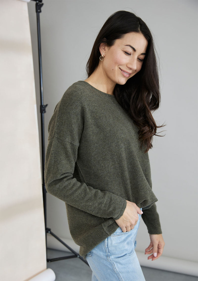 Mia Fratino Benni Cashmere Crew