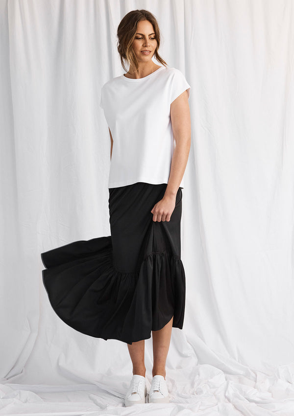 Mela Purdie Shimmer Twill Mumbai Skirt