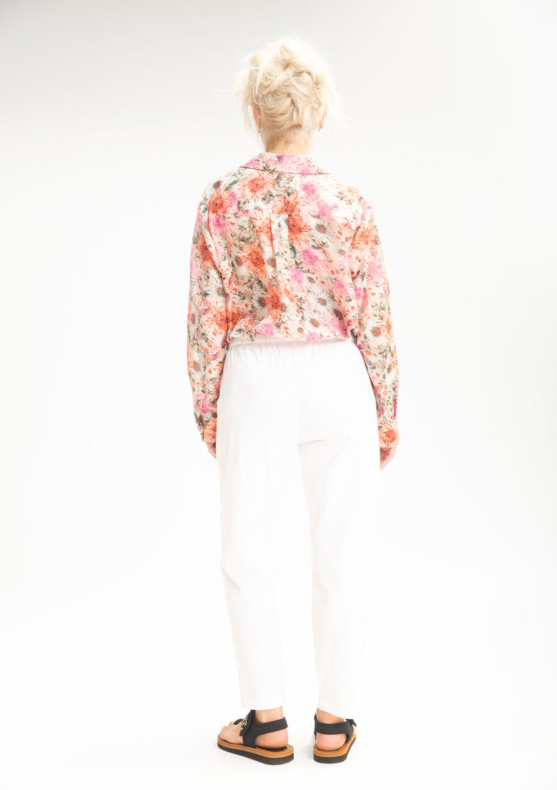 Mela Purdie Bellini Floral Silk Soft Shirt