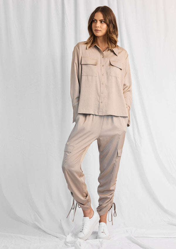 Mela Purdie Shimmer Twill Shimmer Shirt