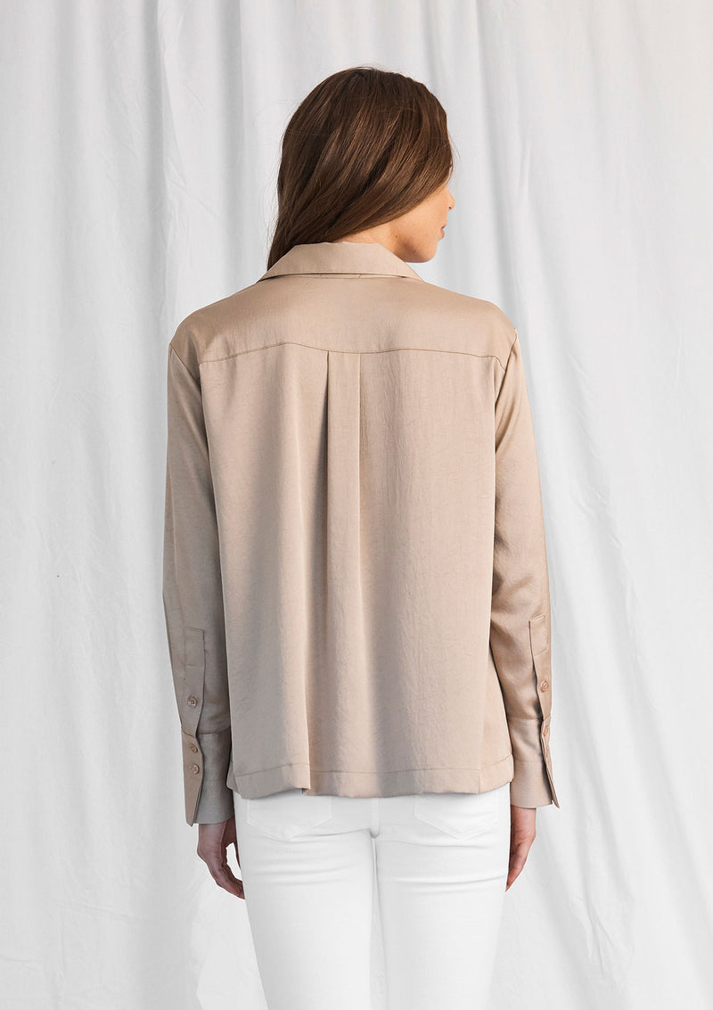 Mela Purdie Shimmer Twill Shimmer Shirt