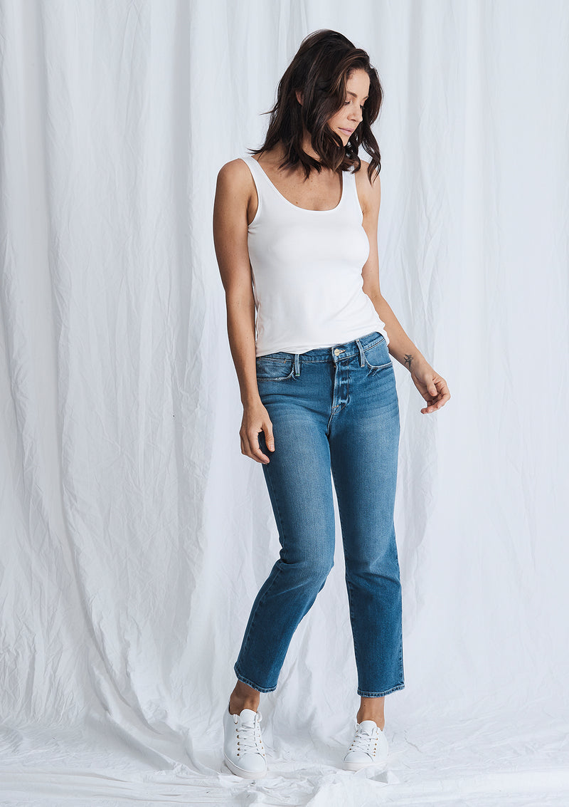 Frame Le High Straight Jean