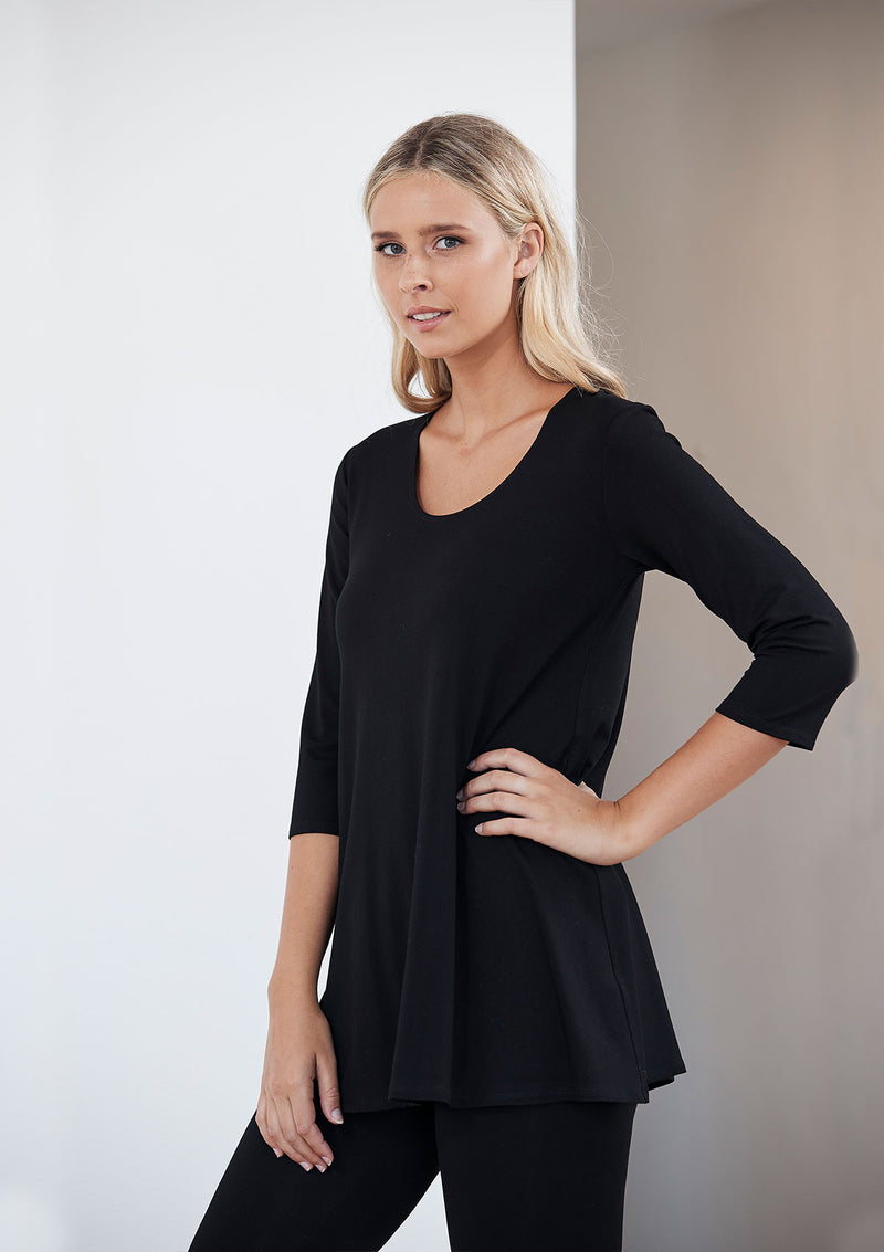 Mela Purdie Matte Jersey Relaxed Loose Top