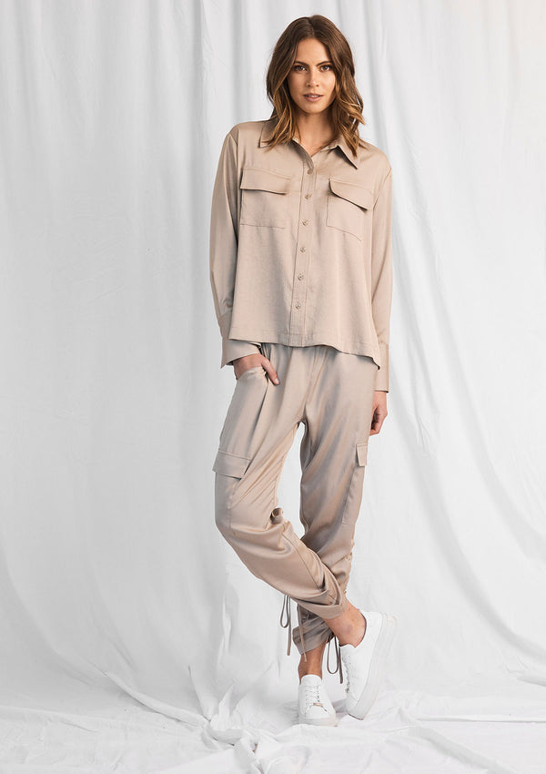 Mela Purdie Shimmer Twill Savannah Pant