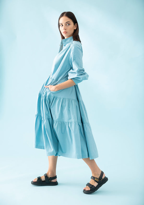 Mela Purdie Microprene Souffle Dress