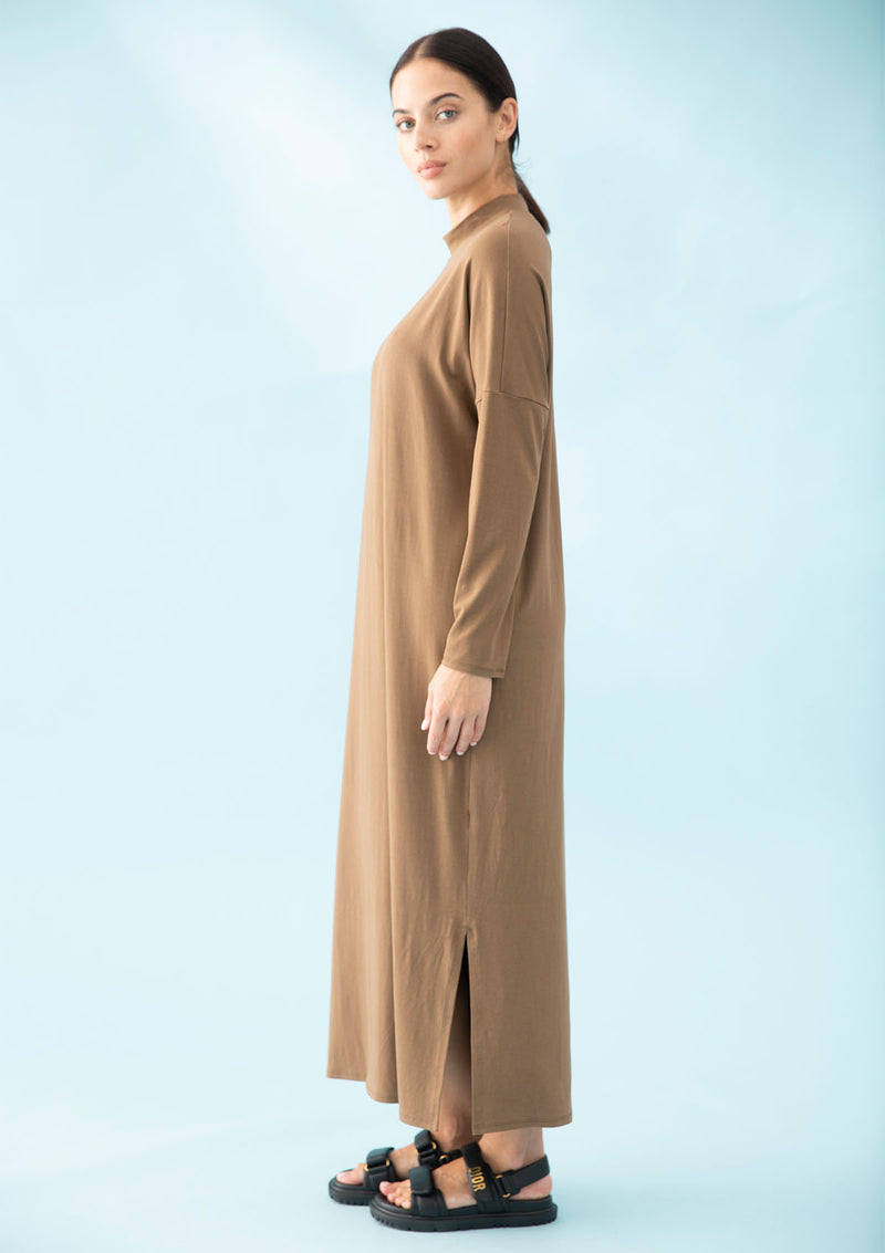 Mela Purdie Matte Jersey Crest Sweater Dress