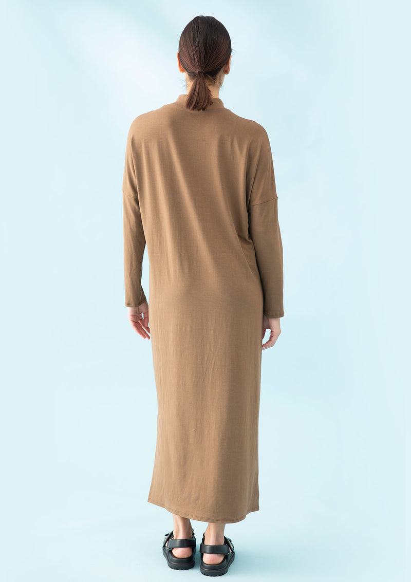 Mela Purdie Matte Jersey Crest Sweater Dress