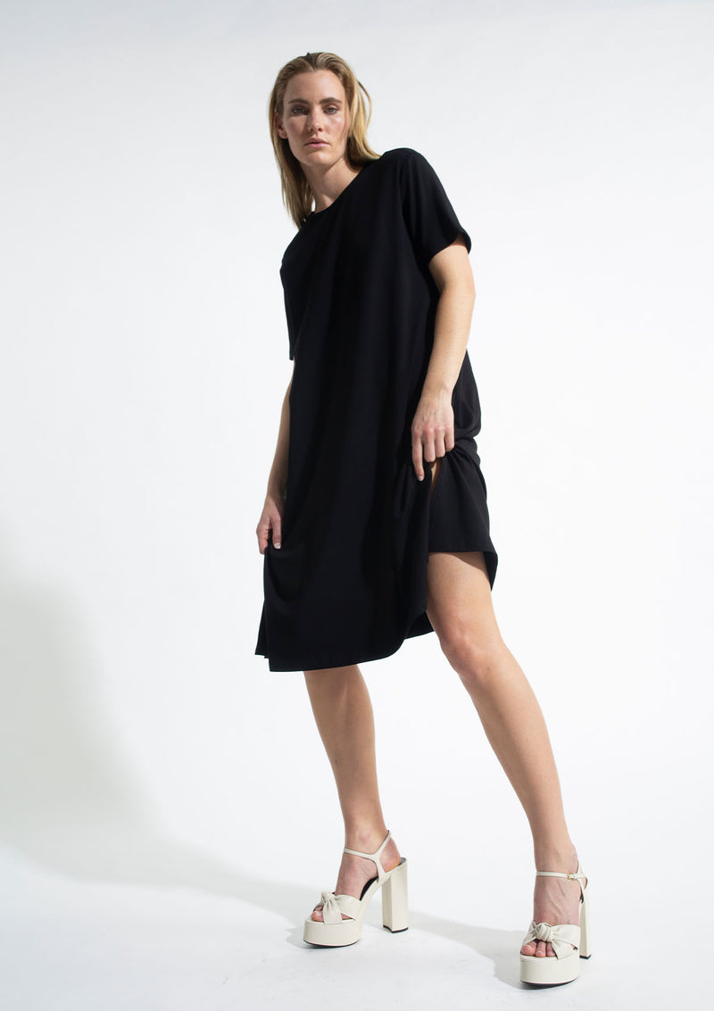 Mela Purdie Matte Jersey Maxi T Dress