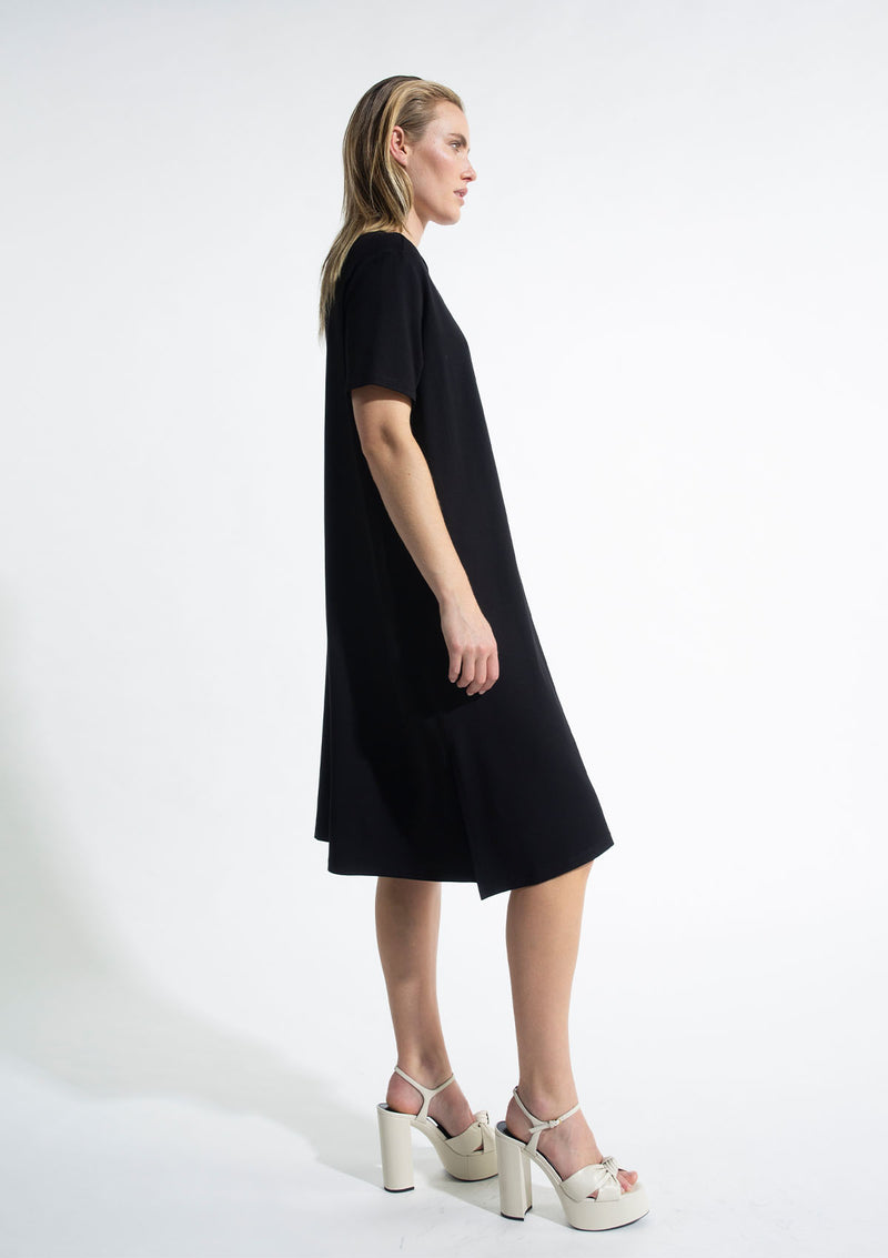Mela Purdie Matte Jersey Maxi T Dress