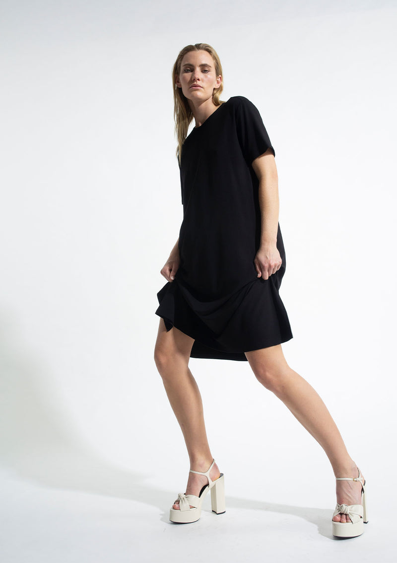 Mela Purdie Matte Jersey Maxi T Dress